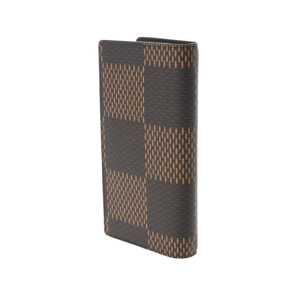 Louis Vuitton Damier Giant Portefeuille Wallet Brazza Brown Long - Picture 2 of 12